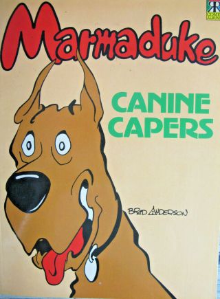 Marmaduke Canine Capers No.  1 Brad Anderson Ravette Books Paperback 1992 Rare