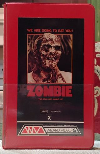 Zombie Vhs Horror Wizard Video Rare