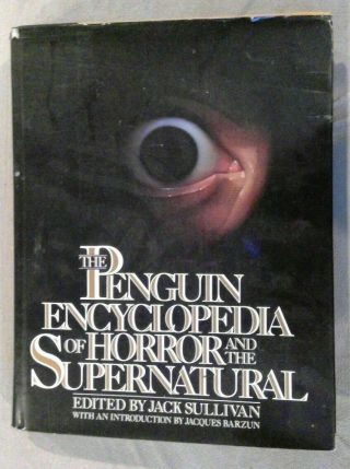 Penguin Encyclopedia Of Horror And Supernatural Occult Magic Rare