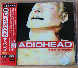 Radiohead - The Bends - Rare Japan Obi Cd,  2 Bonus Tracks Tocp8489 Fast Uk Post