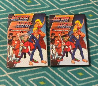 Hero High: The Complete Series (dvd) 2 - Disc Set Very Rare Oop
