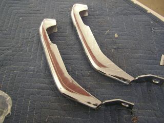 Mopar 1968 1969 Dodge Charger Front Bumper Guards Rare Tall Style
