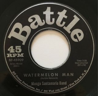 Mongo Santamaria Rare Watermelon Man Latin Soul Funk 45 Listen
