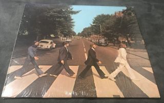 The Beatles Abbey Road Us Orig’69 In Shrink Very Rare Cover 2 Plays Nm -