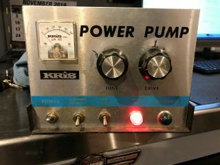 Kris Power Pump Tube Linear Amplifier Ham Vintage Rare