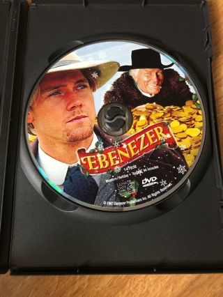 Ebenezer (DVD) Rick Schroeder,  Jack Palance RARE OOP Region 1 Western/Holiday 3