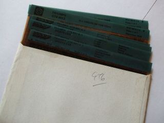 Triumph Gt6 Microfiche Slides (7 Off) Rare