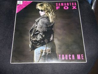 Vintage Vinyl 1986 Samantha Fox " Touch Me (lib 5078) Rare
