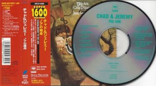 The Ark By Chad & Jeremy (japan - Cd With Obi (srcs - 9269) Rare 60 