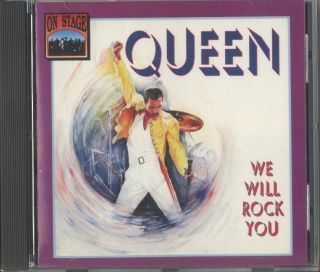 Queen - We Will Rock You Rare - Live 1970s Performances - Rare Cd From 1992
