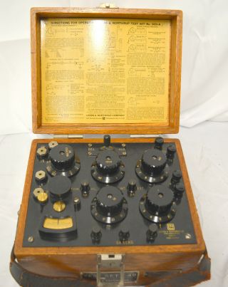 Rare Vintage U.  S.  Army Signal Corps Test Set I - 49 Serial Ii