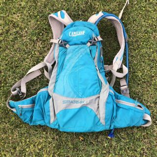 Camelbak Spark Lr 10 Hydration Backpack Rare Blue Hiking Mountain Bag Duffle