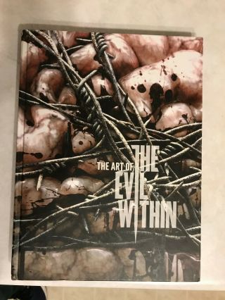Art Of The Evil Within - Bethesda Dark Horse Art Book - Rare Oop - Ps4