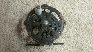 Vintage Unmarked Fly Fishing Reel - Made In The Usa (c 80)
