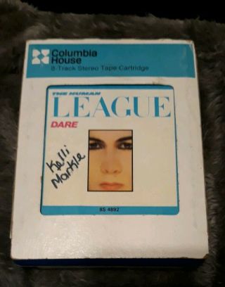 The Human League Dare 8 Track Tape In 80 