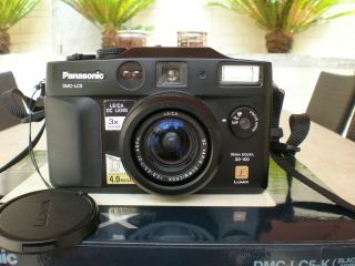 Collectors,  Vintage,  Rare Panasonic & Leica Digital Camera Dmc - Lc 5 Lumix Leica