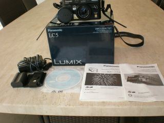 Collectors,  Vintage,  Rare Panasonic & Leica Digital Camera DMC - LC 5 Lumix Leica 2