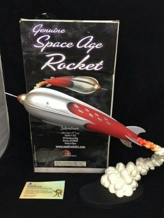 Cool Rockets Starliner Space Age Ship Model Statue Rare