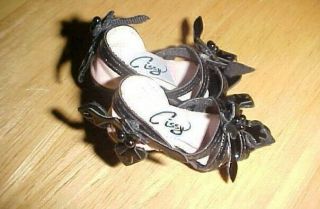 Vintage Madame Alexander Cissy Doll Black Shoes Tagged High Heels