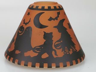Yankee Candle Halloween Kids Large Jar Shade Haunted House Trick Or Treat Rare