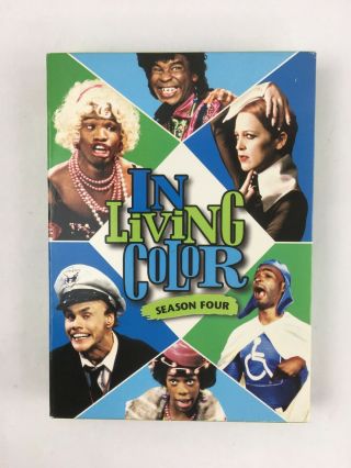 In Living Color Season 4 Dvd 2005 3 Disc Set Rare Oop Jim Carrey Damon Wayans Tv