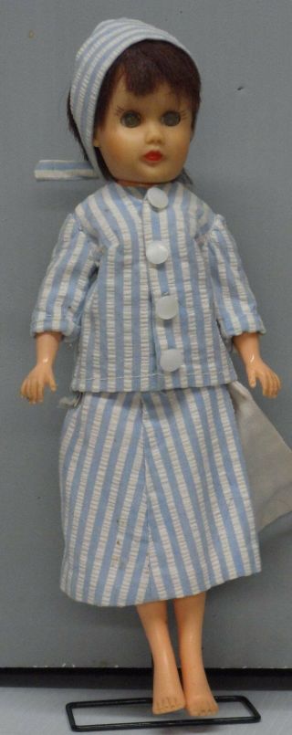 Vintage Doll Miss Coty Brunette Short Hair Jill Jan 1950 