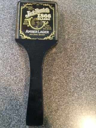 Rare Jack Daniels 1866 Classic Oak - Aged Amber Ale Beer Tap Handle