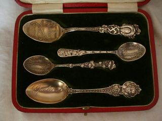 Spokane Washington Spoons Sterling Silver Circa 1920
