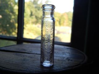 Rare Sample Bottle Healy & Bigelow Kickapoo Indian Oil