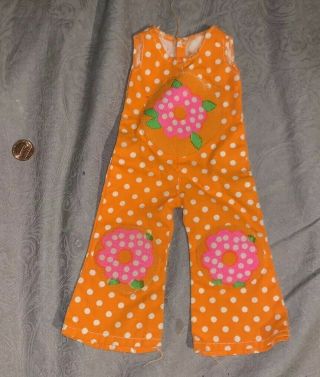Vintage 1960’s Baby Doll Outfit Ideal Crissy Family Of Dolls Play Dots