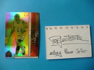Michael Jordan 2003 - 04 Upper Deck Sp Signature Gold 027/100 Rare