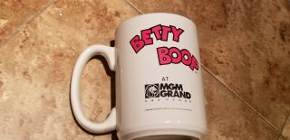 VINTAGE Rare Betty Boop University Nevada MGM Grand Las Vegas Coffee Mug cup 2