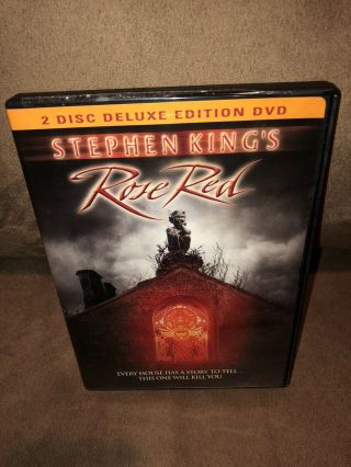 Stephen King Rose Red Complete 2 Disc Deluxe Ed.  Dvd Rare Oop Great Shape