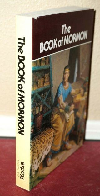 Rare 1974 Expo Book Of Mormon,  World Fair Spokane Washington Exposition Lds Pb