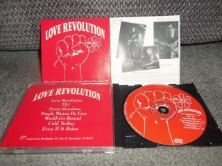 Love Revolution.  Indie Nj.  Hard Rock Power Trio.  1992.  Ivory Tower.  Rare