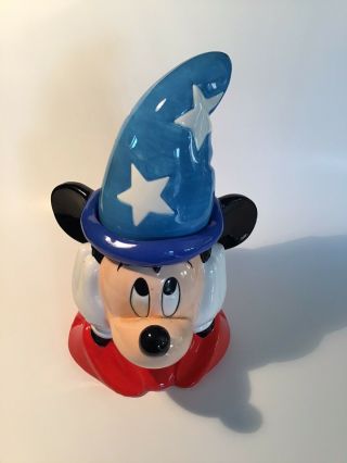 Mickey Mouse Disney© China Ceramic Cookie Jar Very Rare