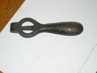 Antique 12 Gauge Shotgun Shell Primer Setting Tool Press Cast Iron
