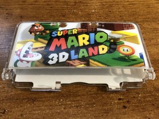 Rare Nintendo 3ds System Mario 3d Land Plastic Protective Covering
