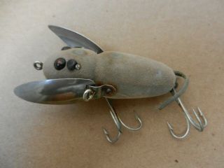 Vintage Heddon Crazy - Crawler Fishing Lure Mouse