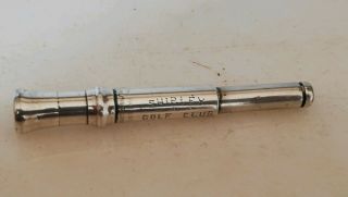 Antique Sampson Mordan Patented Solid Silver Cigar Piercer