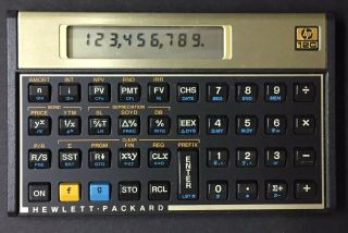 Hewlett Packard Hp 12c Financial Calculator And Vintage Rare