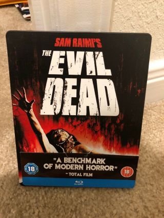 The Evil Dead (2012,  Uk,  Region) Steelbook Very Rare Collectors Edition Oop