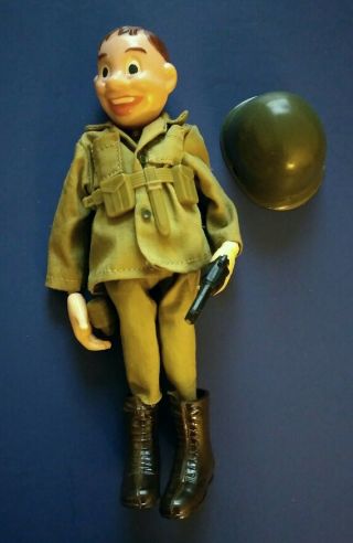 Rare Old Vintage Marx Toy Marine Military Twistable Doll Figure