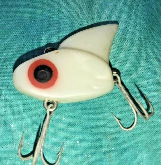 Vintage Antique 1.  5” Kautzky Lazy Ike Sail Shark Fishing Lure Tackle Exc Cond
