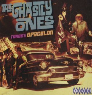 The Ghastly Ones Target:draculon Cd 2006 Ghastly Plastic Corp Rare Surfs Up