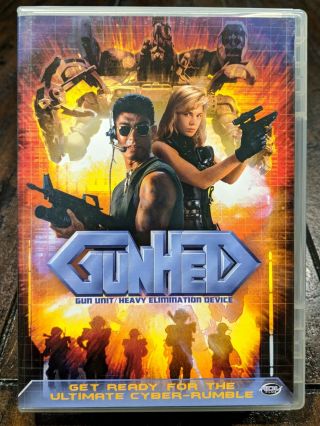 Gunhed (dvd,  2004) Rare Oop Htf Adv Films Live Action