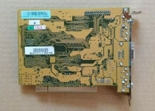 Asus 3DP - V3000 NVIDIA Riva 128 4MB PCI RARE VINTAGE Graphics Card 3