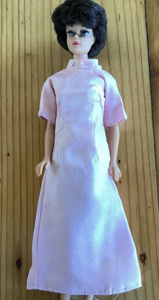 Vintage Barbie 1960s Handcrafted Evening Dresses Pink and Turquoise EC 2