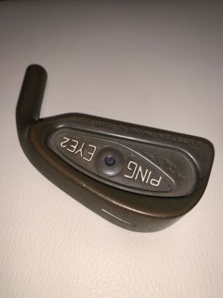 Ping Eye 2 Becu Copper Black Dot Single 1 Iron Rare Golf Relic