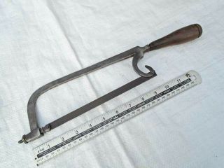 Antique Ornate Blacksmith Made 8 " Hacksaw Vgc Old Tool